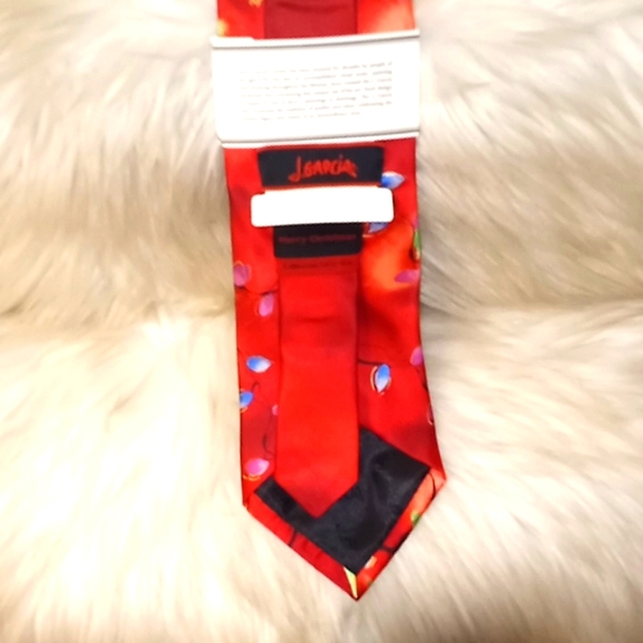 Jerry Garcia Ombre String of Christmas Lights Tie - Picture 7 of 13